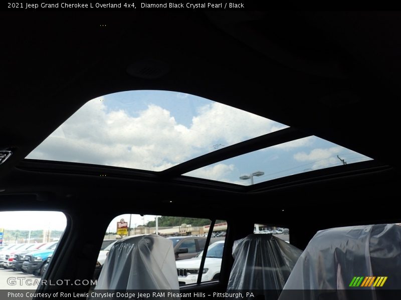 Diamond Black Crystal Pearl / Black 2021 Jeep Grand Cherokee L Overland 4x4