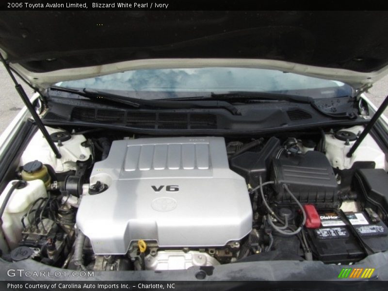 Blizzard White Pearl / Ivory 2006 Toyota Avalon Limited