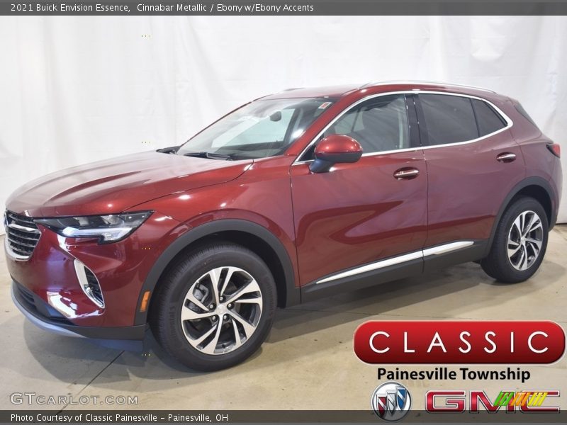 Cinnabar Metallic / Ebony w/Ebony Accents 2021 Buick Envision Essence