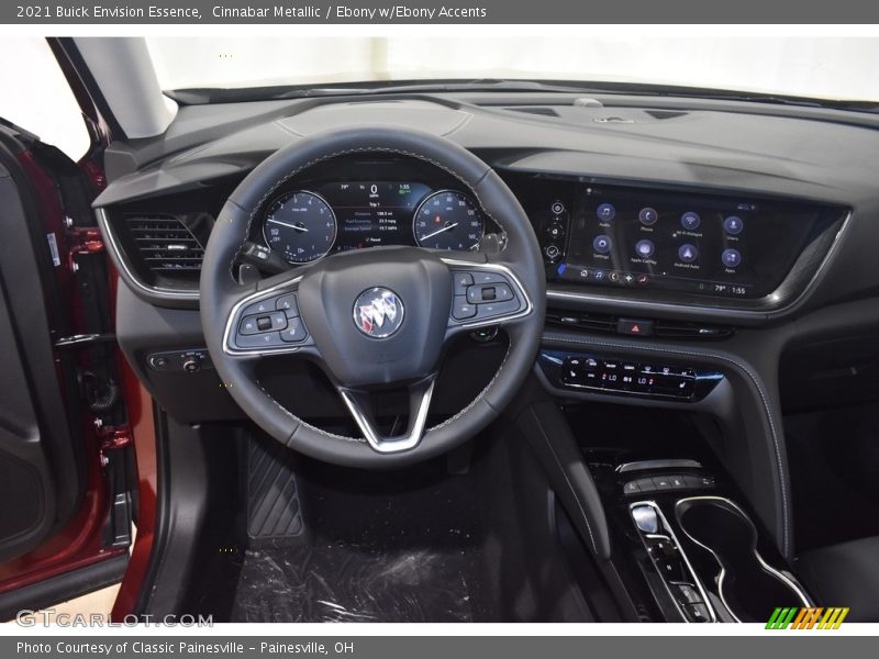 Cinnabar Metallic / Ebony w/Ebony Accents 2021 Buick Envision Essence