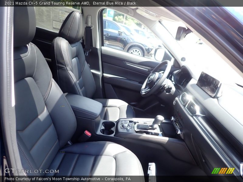 Eternal Blue Mica / Black 2021 Mazda CX-5 Grand Touring Reserve AWD