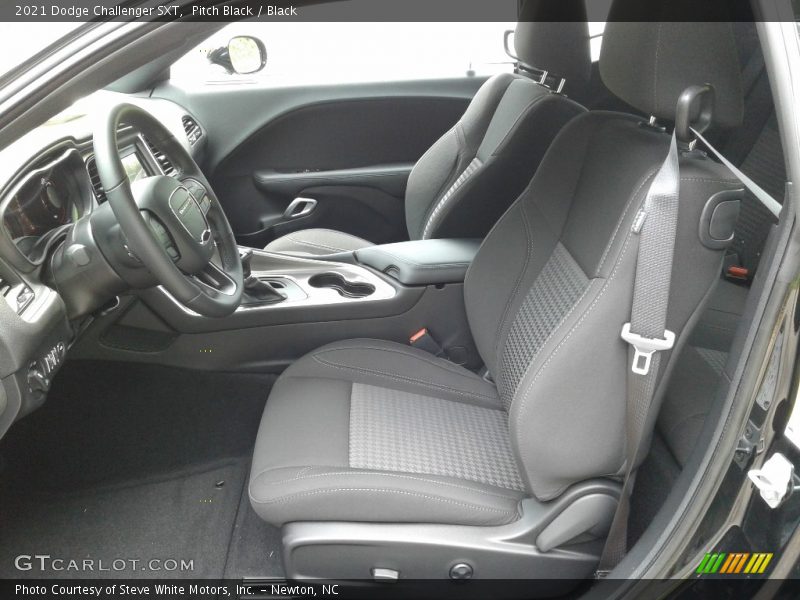  2021 Challenger SXT Black Interior