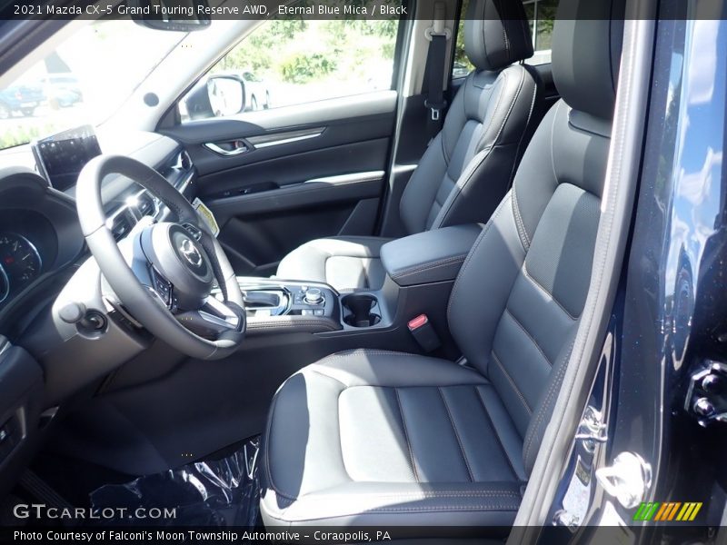 Eternal Blue Mica / Black 2021 Mazda CX-5 Grand Touring Reserve AWD