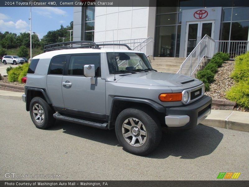 Cement Gray / Dark Charcoal 2014 Toyota FJ Cruiser 4WD