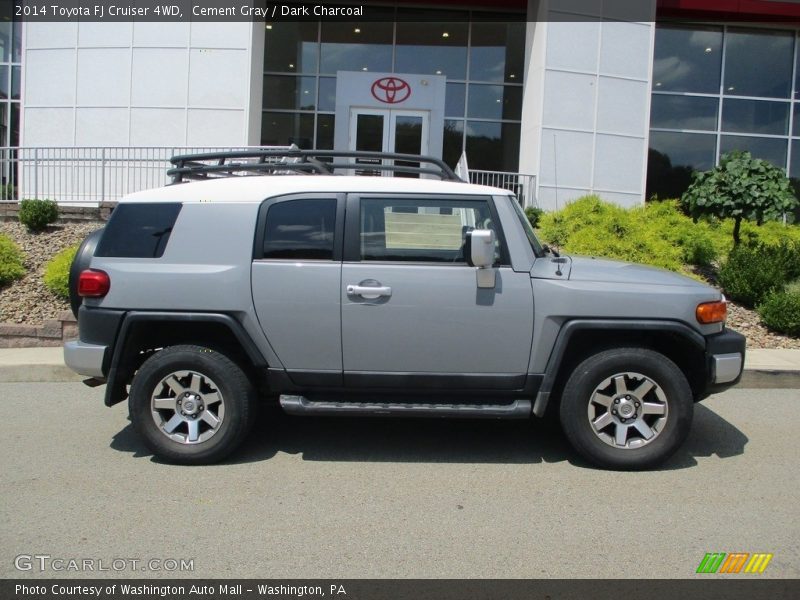 Cement Gray / Dark Charcoal 2014 Toyota FJ Cruiser 4WD