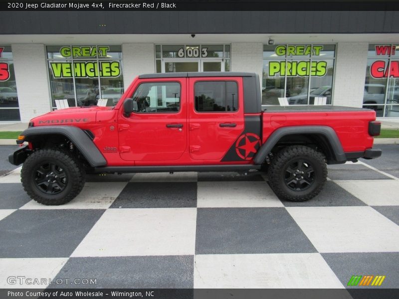 Firecracker Red / Black 2020 Jeep Gladiator Mojave 4x4