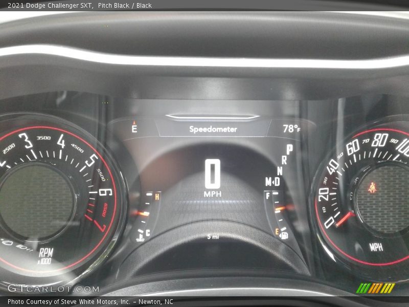  2021 Challenger SXT SXT Gauges