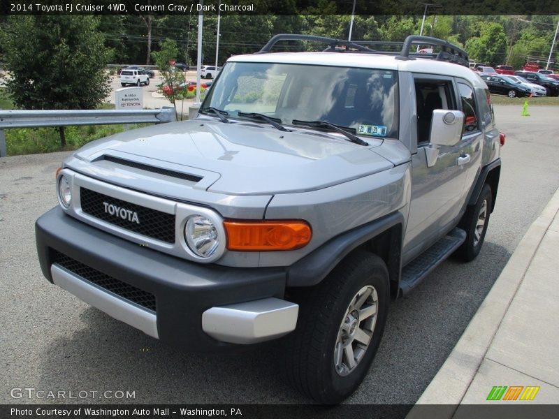 Cement Gray / Dark Charcoal 2014 Toyota FJ Cruiser 4WD