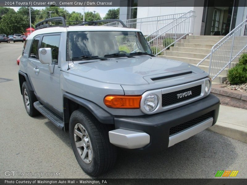 Cement Gray / Dark Charcoal 2014 Toyota FJ Cruiser 4WD