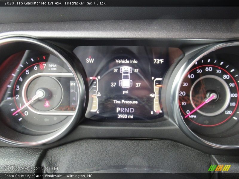 Firecracker Red / Black 2020 Jeep Gladiator Mojave 4x4