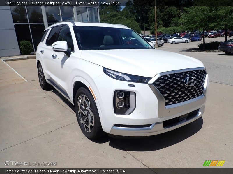 Front 3/4 View of 2022 Palisade Calligraphy AWD