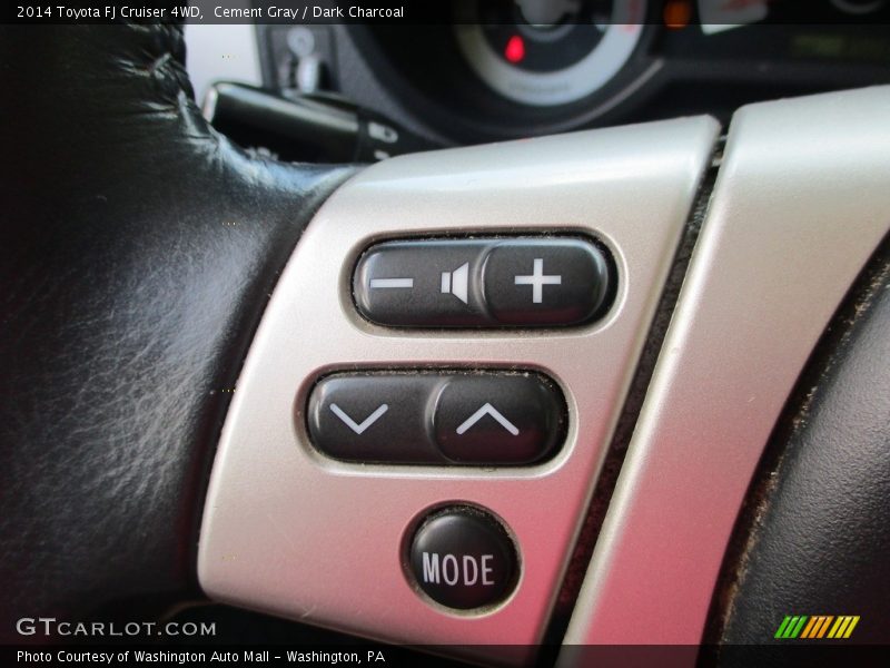 Cement Gray / Dark Charcoal 2014 Toyota FJ Cruiser 4WD