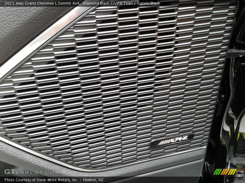 Diamond Black Crystal Pearl / Tupelo/Black 2021 Jeep Grand Cherokee L Summit 4x4