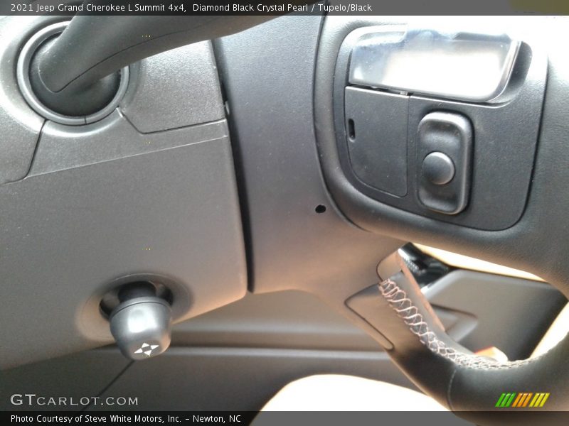 Diamond Black Crystal Pearl / Tupelo/Black 2021 Jeep Grand Cherokee L Summit 4x4