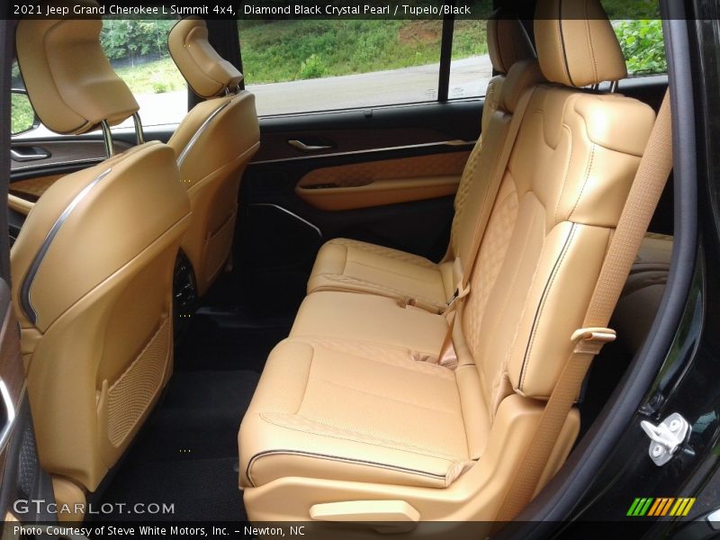 Rear Seat of 2021 Grand Cherokee L Summit 4x4