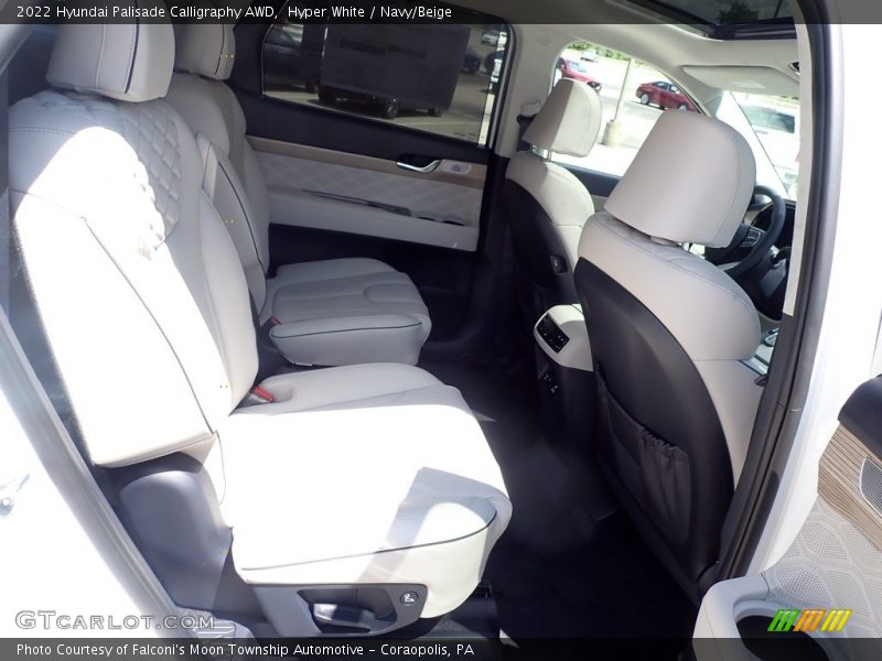 Rear Seat of 2022 Palisade Calligraphy AWD