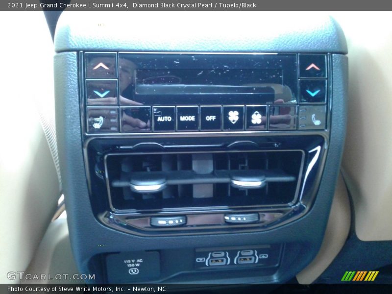 Diamond Black Crystal Pearl / Tupelo/Black 2021 Jeep Grand Cherokee L Summit 4x4