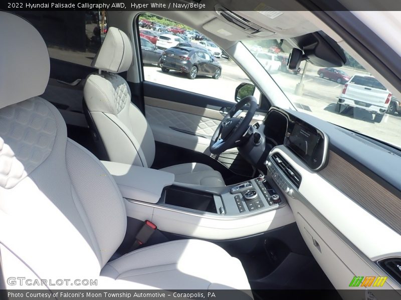Front Seat of 2022 Palisade Calligraphy AWD