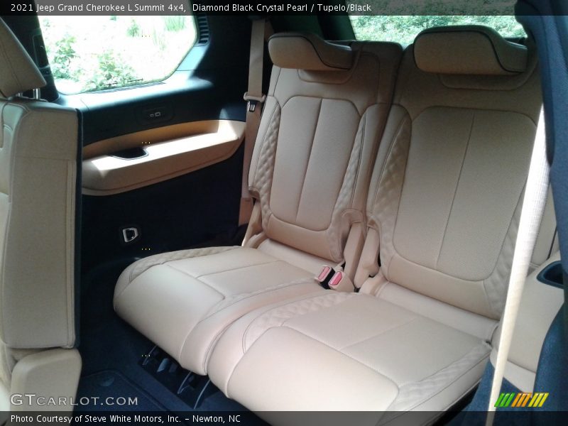 Rear Seat of 2021 Grand Cherokee L Summit 4x4