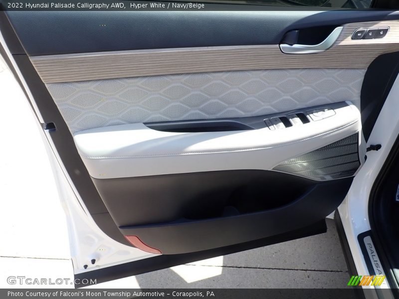 Door Panel of 2022 Palisade Calligraphy AWD