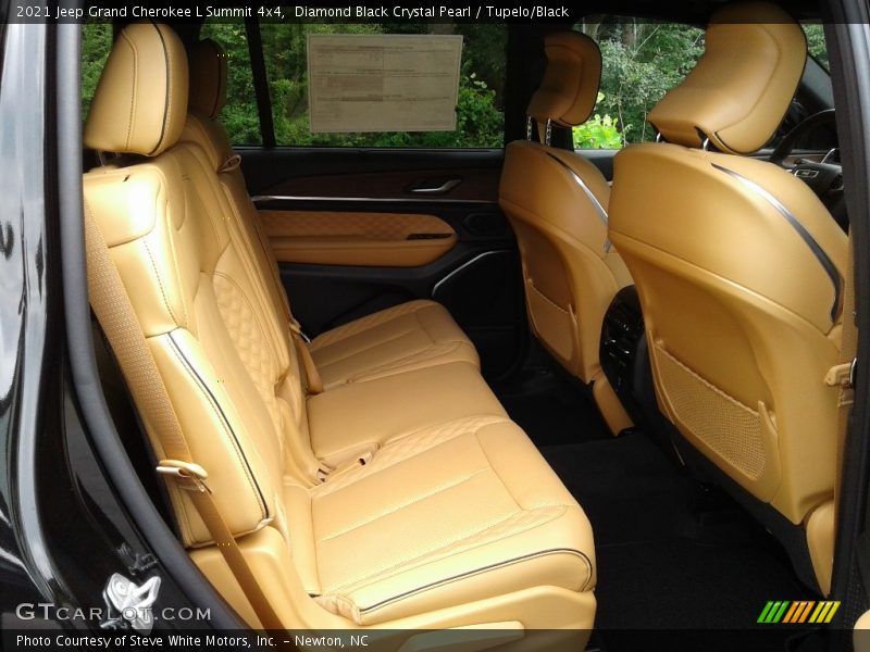 Rear Seat of 2021 Grand Cherokee L Summit 4x4