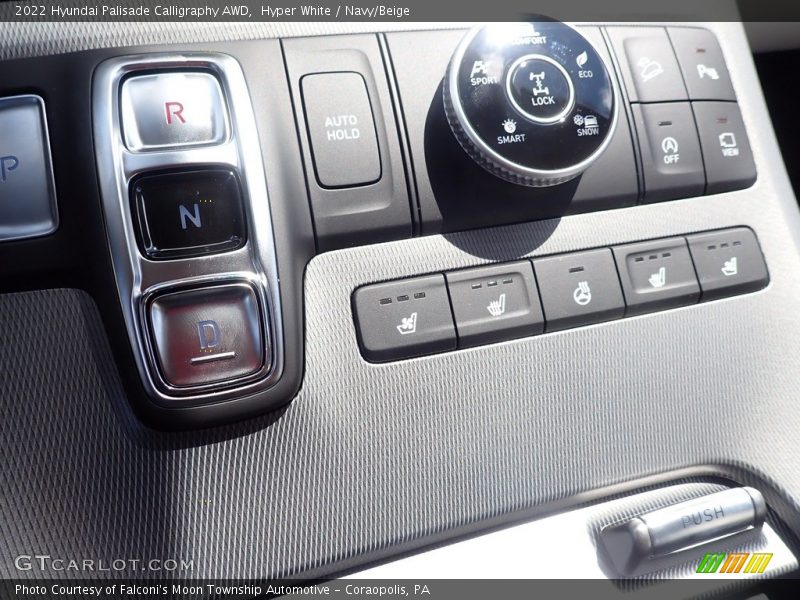 Controls of 2022 Palisade Calligraphy AWD