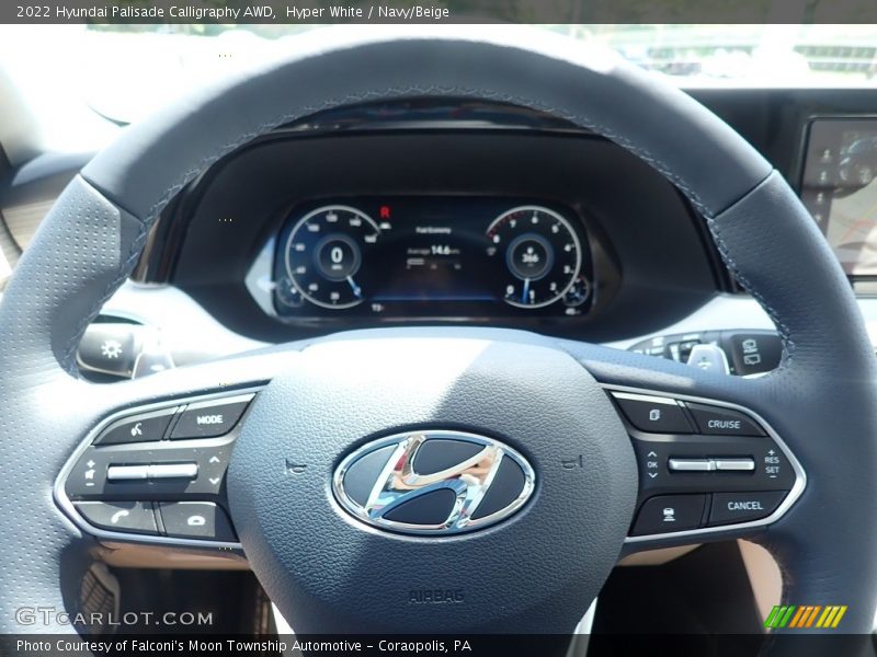  2022 Palisade Calligraphy AWD Steering Wheel