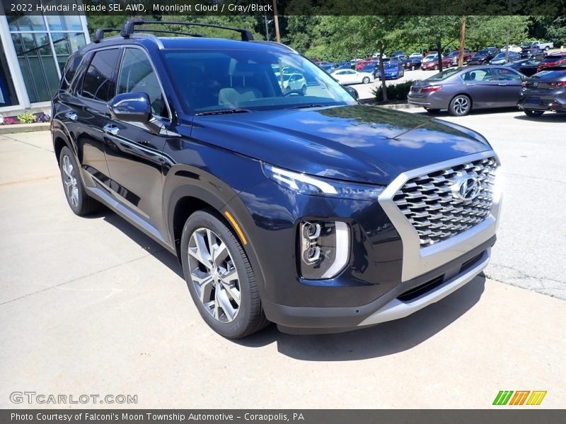 Front 3/4 View of 2022 Palisade SEL AWD