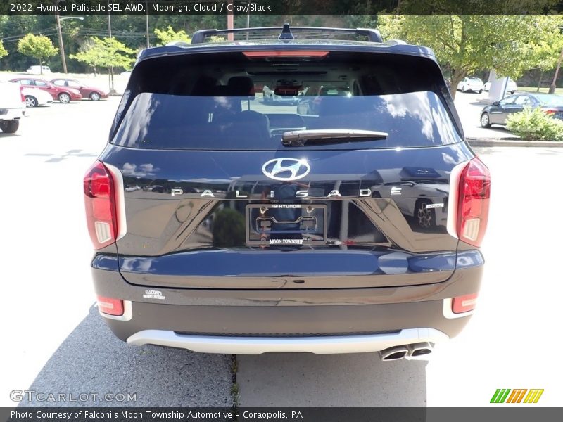 Moonlight Cloud / Gray/Black 2022 Hyundai Palisade SEL AWD