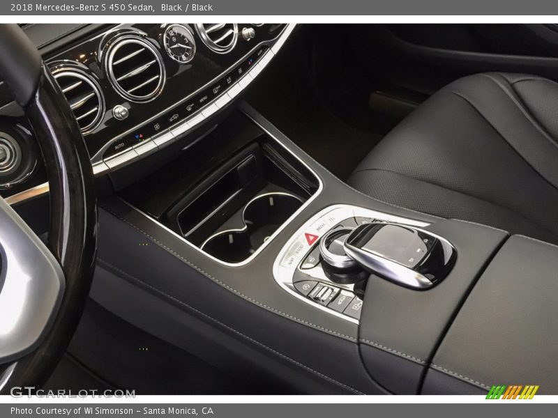 Black / Black 2018 Mercedes-Benz S 450 Sedan