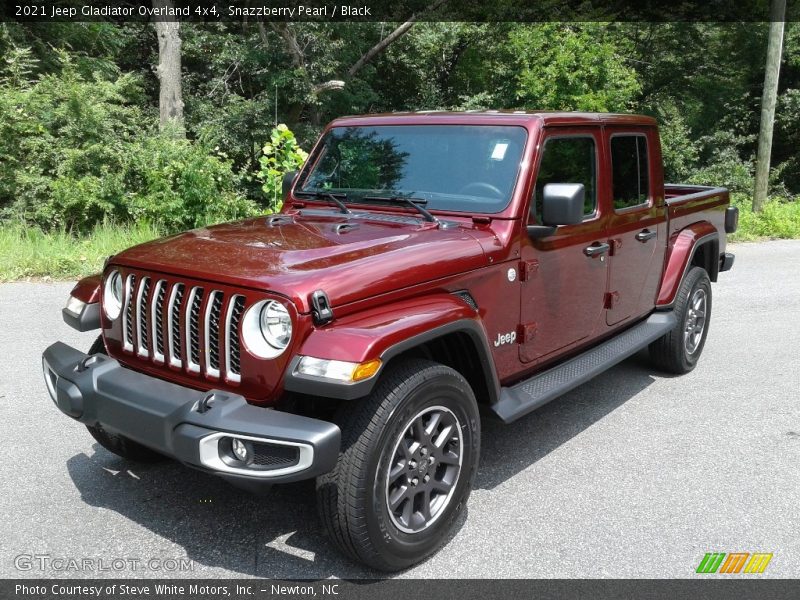 Snazzberry Pearl / Black 2021 Jeep Gladiator Overland 4x4