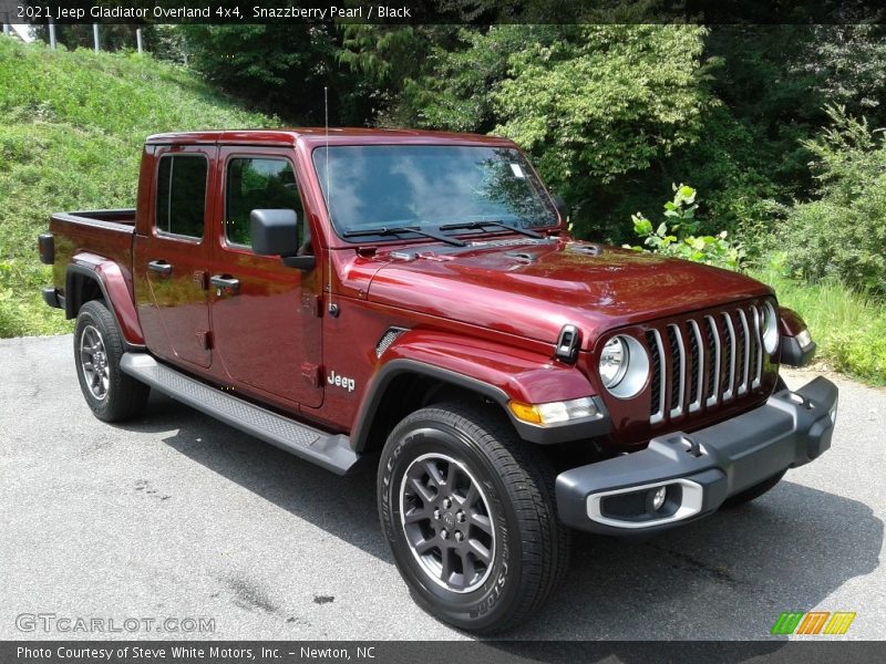 Snazzberry Pearl / Black 2021 Jeep Gladiator Overland 4x4