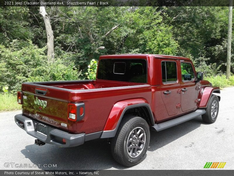 Snazzberry Pearl / Black 2021 Jeep Gladiator Overland 4x4