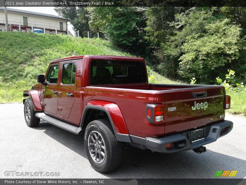 Snazzberry Pearl / Black 2021 Jeep Gladiator Overland 4x4