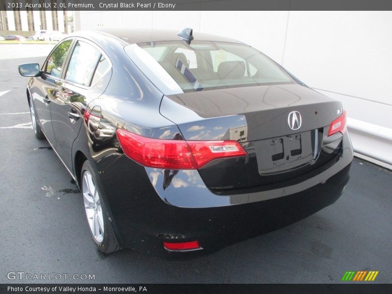 Crystal Black Pearl / Ebony 2013 Acura ILX 2.0L Premium
