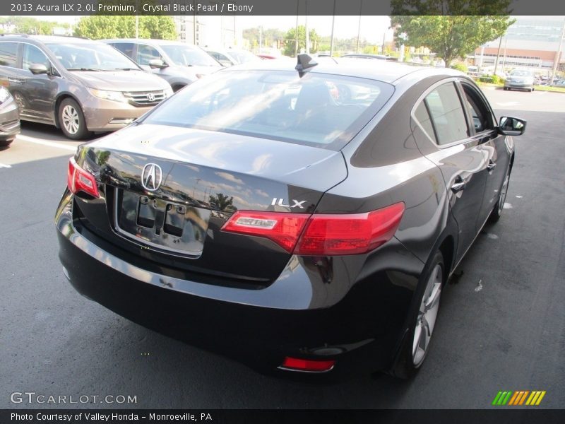 Crystal Black Pearl / Ebony 2013 Acura ILX 2.0L Premium