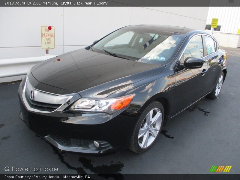 Crystal Black Pearl / Ebony 2013 Acura ILX 2.0L Premium