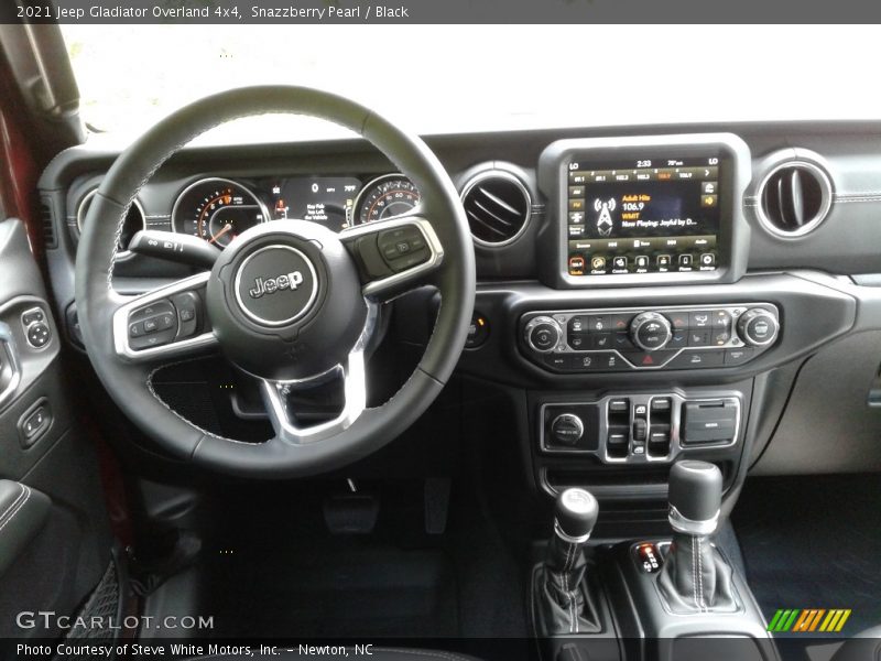 Snazzberry Pearl / Black 2021 Jeep Gladiator Overland 4x4