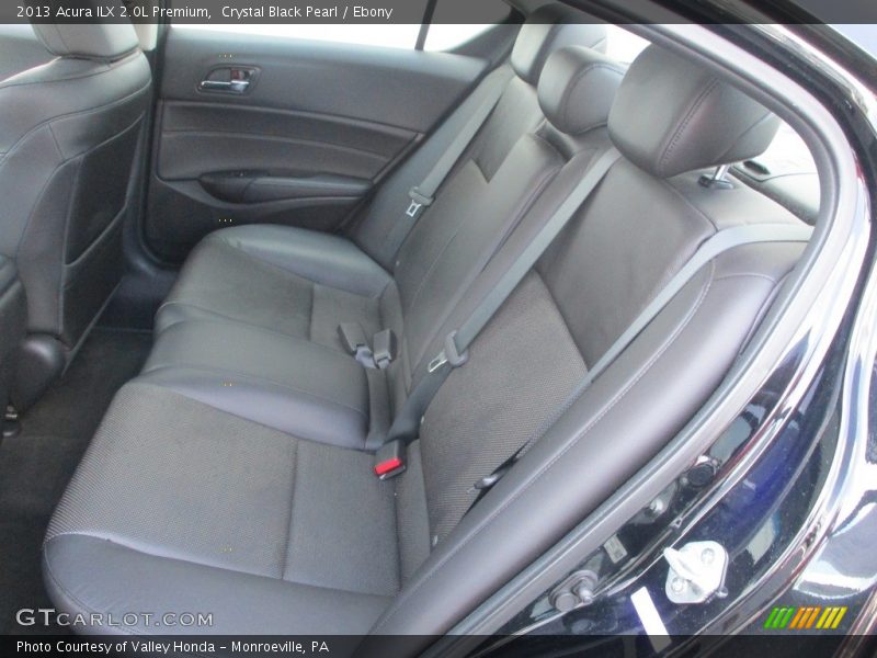 Crystal Black Pearl / Ebony 2013 Acura ILX 2.0L Premium