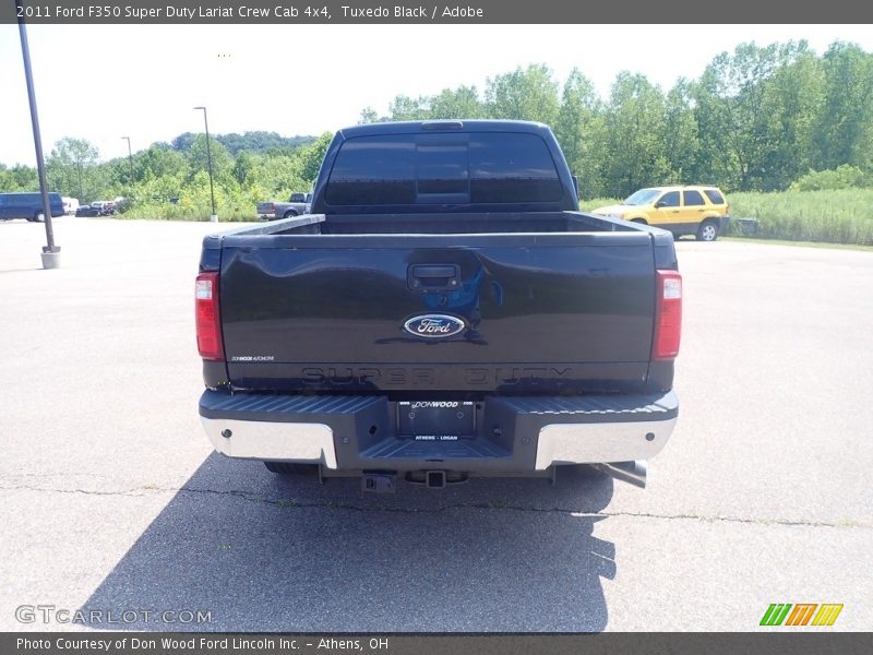 Tuxedo Black / Adobe 2011 Ford F350 Super Duty Lariat Crew Cab 4x4