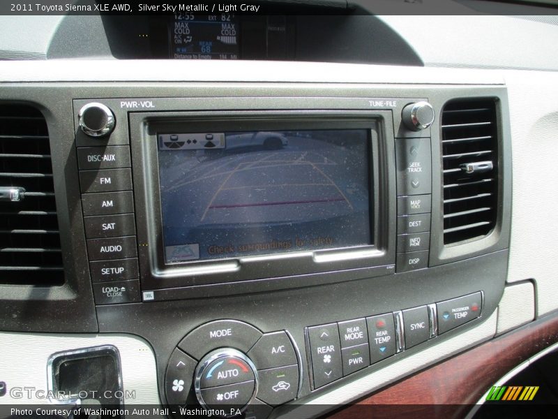Silver Sky Metallic / Light Gray 2011 Toyota Sienna XLE AWD