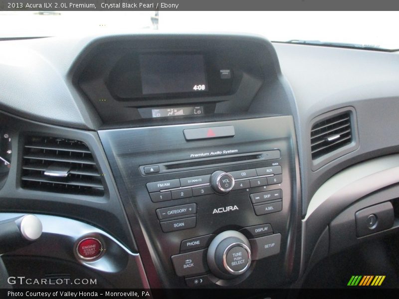 Crystal Black Pearl / Ebony 2013 Acura ILX 2.0L Premium