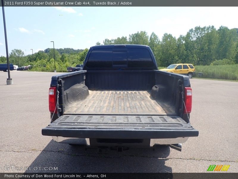 Tuxedo Black / Adobe 2011 Ford F350 Super Duty Lariat Crew Cab 4x4