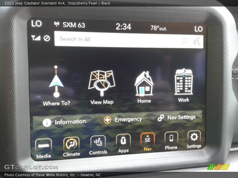 Snazzberry Pearl / Black 2021 Jeep Gladiator Overland 4x4