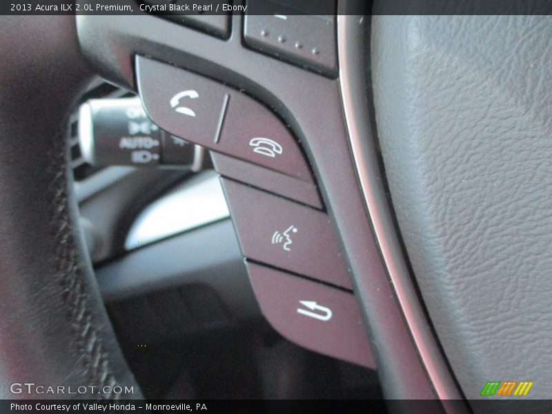 Crystal Black Pearl / Ebony 2013 Acura ILX 2.0L Premium