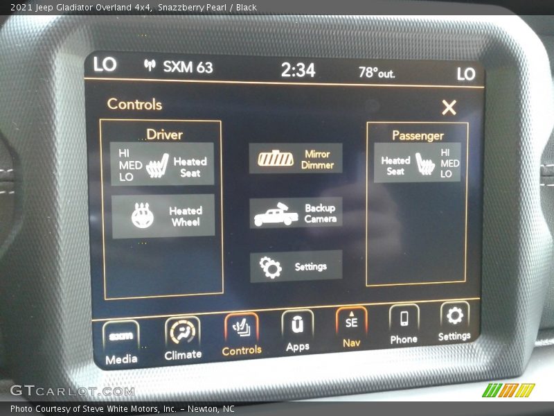 Snazzberry Pearl / Black 2021 Jeep Gladiator Overland 4x4