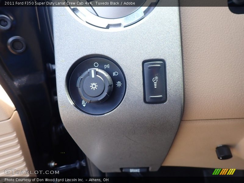 Tuxedo Black / Adobe 2011 Ford F350 Super Duty Lariat Crew Cab 4x4