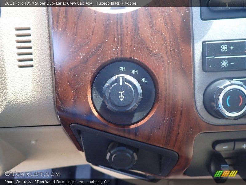 Tuxedo Black / Adobe 2011 Ford F350 Super Duty Lariat Crew Cab 4x4