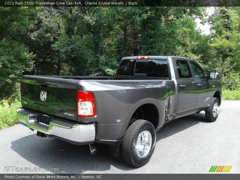 Granite Crystal Metallic / Black 2021 Ram 3500 Tradesman Crew Cab 4x4