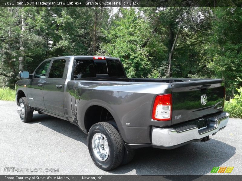 Granite Crystal Metallic / Black 2021 Ram 3500 Tradesman Crew Cab 4x4